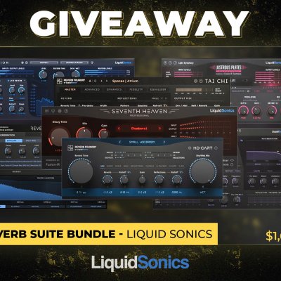 LiquidSonics Reverb Suite Bundle Giveaway