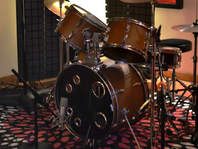 A Drum kit