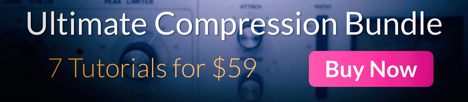 Save over 50% off 7 of our best compression tutorials